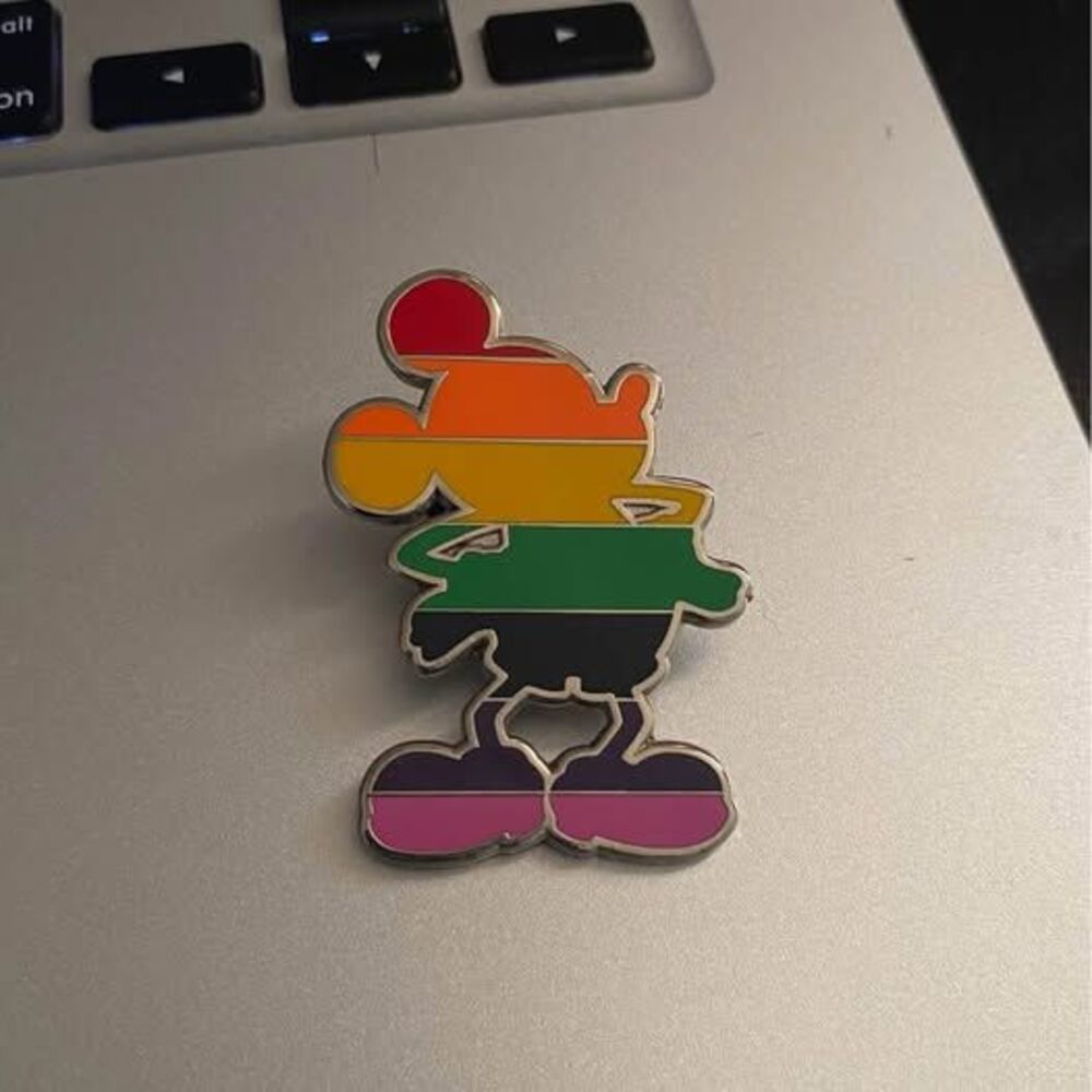 LGBTQ Mickey Mouse Lapel Pin